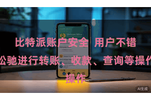 比特派账户安全 用户不错松驰进行转账、收款、查询等操作