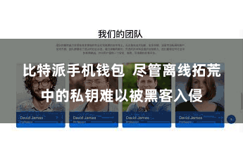 比特派手机钱包 尽管离线拓荒中的私钥难以被黑客入侵