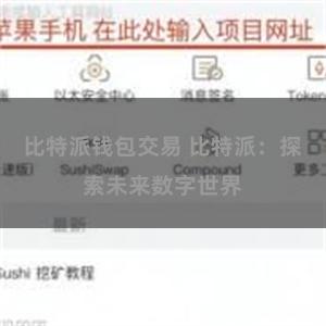 比特派钱包交易 比特派：探索未来数字世界
