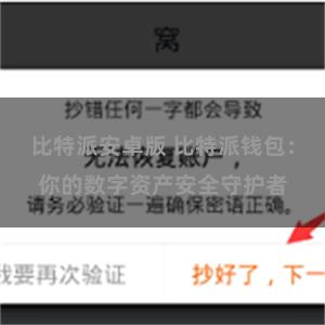 比特派安卓版 比特派钱包：你的数字资产安全守护者